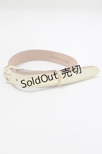 alice auaa / プレートチョーカー  オフホワイト×ゴールド H-25-12-22-067-AA-AC-KB-ZH