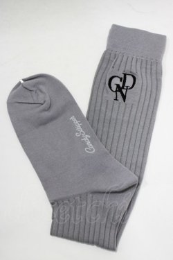 画像1: Candy Stripper / CND HIGH SOCKS  グレー H-25-12-22-068-PU-ZA-KB-ZH