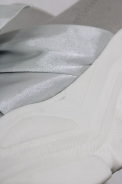 画像5: YOSUKE / 厚底スニーカー L(約24〜24.5cm) リボン/シルバー H-25-12-22-077-PU-SH-KB-ZH