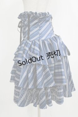 画像2: ATELIER PIERROT / ハリー・ポッター フリルコルセットスカート  レイブンクロー H-25-12-22-079-EL-SK-KB-ZH