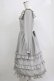 画像2: Melody BasKet / Shiny dot dress M グレー H-25-12-22-008-LO-OP-KB-ZH (2)