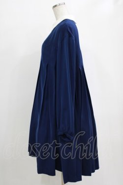 画像2: Candy Stripper / PLEATS ONE-PIECE  ネイビー H-25-12-22-011-PU-OP-KB-ZH