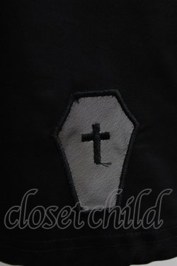 画像4: HELL CAT PUNKS / VAMPカラーワンピース  黒×白 H-25-12-22-014-PU-OP-KB-ZH