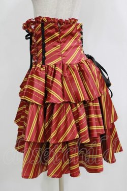 画像2: ATELIER PIERROT / ハリー・ポッター フリルコルセットスカート  グリフィンドール H-25-12-22-016-EL-SK-KB-ZH