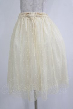 画像2: Jane Marple / ドットチュチュスカート  アイボリー H-25-12-22-018-JM-SK-KB-ZH
