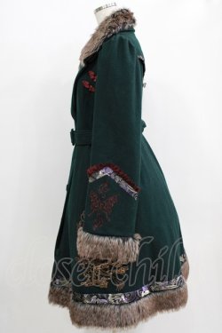 画像2: Ozz oneste / 雪化憧コート  グリーン H-25-12-22-002-OO-CO-KB-ZH