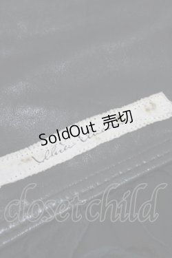 画像5: alice auaa / 断ち切りガーゼレザーショートパンツ 3（約9号） ブラック H-25-12-22-022-AA-PA-KB-ZH