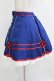 画像2: Angelic Pretty / スクールガールポシェット付きスカート Free ブルー H-25-12-23-1021-AP-SK-NS-ZH (2)