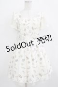 Secret Honey / スウィーツ柄ワンピース Free アイボリー H-25-12-23-1022-CA-OP-NS-ZH
