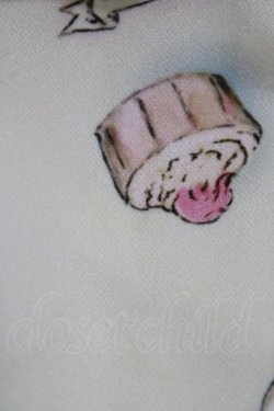 画像6: Secret Honey / スウィーツ柄ワンピース Free アイボリー H-25-12-23-1022-CA-OP-NS-ZH