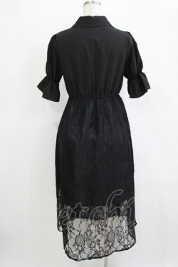 画像3: Jamie エーエヌケー / レースドッキングワンピース M ブラック H-25-12-23-1025-LO-OP-NS-ZH