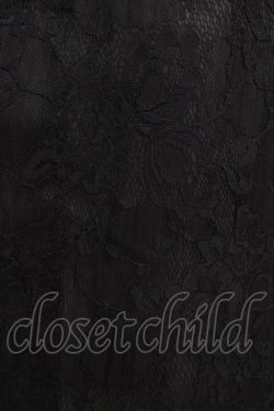 画像4: Jamie エーエヌケー / レースドッキングワンピース M ブラック H-25-12-23-1025-LO-OP-NS-ZH