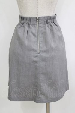 画像3: Jamie エーエヌケー / サイドベルトスカート M グレー H-25-12-23-1026-LO-SK-NS-ZH