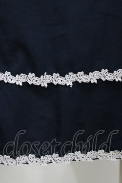 画像4: Blue rouge / サスペンダースカート Free ネイビー H-25-12-23-1029-CA-SK-NS-ZH