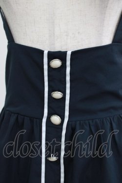 画像5: Blue rouge / サスペンダースカート Free ネイビー H-25-12-23-1029-CA-SK-NS-ZH