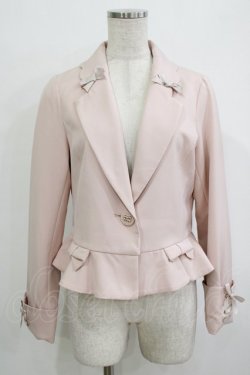 画像1: LIZ LISA / スカラップジャケット Free アイボリー H-25-12-23-1030-LO-JA-NS-ZH