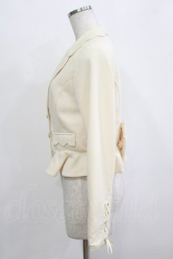 画像2: LIZ LISA / スカラップジャケット Free アイボリー H-25-12-23-1033-LO-JA-NS-ZH