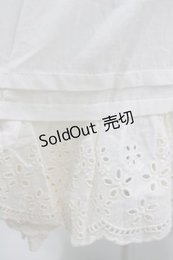 画像4: 胡桃木（海外ロリータブランド） / エプロンスカート L 生成り H-25-12-23-1034-LO-OP-NS-ZH