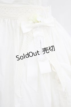 画像6: 胡桃木（海外ロリータブランド） / エプロンスカート L 生成り H-25-12-23-1034-LO-OP-NS-ZH