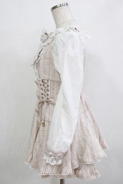 画像2: LIZ LISA / メッセージリボンツイードセットアップ Free ピンク H-25-12-23-1035-LO-OP-NS-ZH