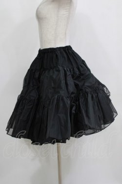 画像2: BABY,THE STARS SHINE BRIGHT / ふわふわボリュームロングパニエ Free ブラック H-25-12-23-1041-BA-SK-NS-ZH