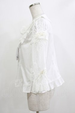 画像2: BABY,THE STARS SHINE BRIGHT / レーシィフローラルブラウス Free オフ白 H-25-12-23-1042-BA-BL-NS-ZH