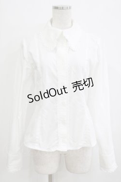 画像1: ALICE and the PIRATES / トーションレースブラウス Free オフ H-25-12-23-1047-PA-BL-NS-ZH