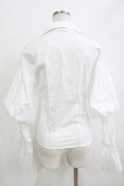 画像3: Melt the lady / オープンコネクトブラウス Free オフ H-25-12-23-1048-PU-BL-NS-ZH