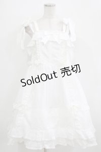 BABY,THE STARS SHINE BRIGHT / レーシィフローラルジャンパースカート Free オフ白 H-25-12-23-1006-BA-OP-NS-ZH