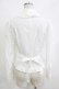 画像3: Innocent World / トーションレース丸衿ブラウス M オフ H-25-12-23-1050-IW-BL-NS-ZH (3)