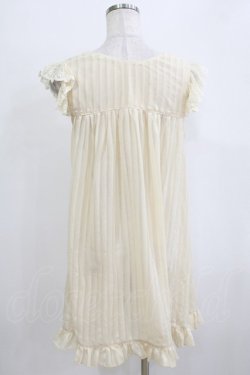 画像3: Infanta（海外ロリータブランド） / ストライプシフォンブラウス Free 生成り H-25-12-23-1051-LO-BL-NS-ZH