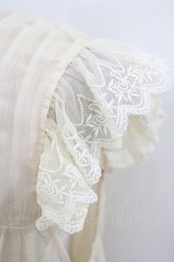画像4: Infanta（海外ロリータブランド） / ストライプシフォンブラウス Free 生成り H-25-12-23-1051-LO-BL-NS-ZH