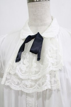 画像4: Blue rouge / ジャボブラウス Free オフ H-25-12-23-1052-CA-BL-NS-ZH