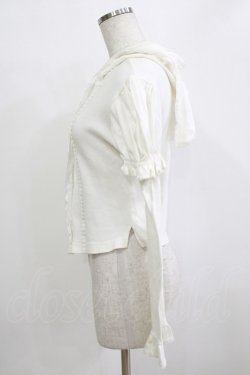 画像2: BABY,THE STARS SHINE BRIGHT / いちごレースのうさみみカーディガン Free オフ白 H-25-12-23-1054-BA-TO-NS-ZH