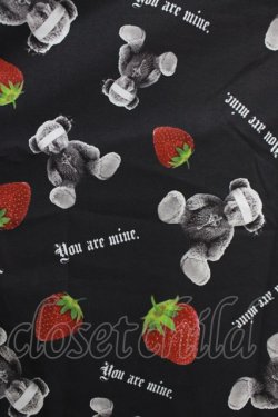 画像4: Jamie エーエヌケー / ストロベリーベアビッグシャツ M ブラック H-25-12-23-1055-LO-BL-NS-ZH