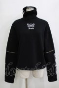 Jamie エーエヌケー / バタフライトップス M ブラック H-25-12-23-1056-LO-TO-NS-ZH