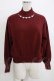 画像1: MAJESTIC LEGON / ニットプルオーバー M ワイン H-25-12-23-1057-LO-OP-NS-ZH (1)