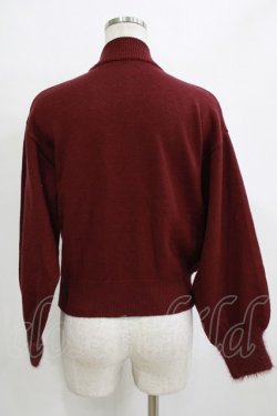 画像3: MAJESTIC LEGON / ニットプルオーバー M ワイン H-25-12-23-1057-LO-OP-NS-ZH