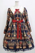 Angelic Pretty / British Crownワンピース FREE ネイビー H-25-12-23-1007-AP-OP-YZ-ZH