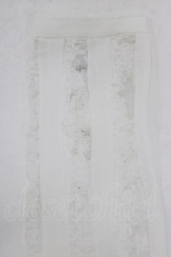 画像2: ALICE and the PIRATES / A/Pストライプロゴシールスーオーバーニーソックス  オフ白 H-25-12-23-1064-PA-ZA-NS-ZH