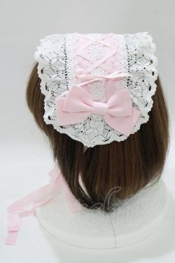 画像2: BABY,THE STARS SHINE BRIGHT / スピンドールヘッドドレス  ピンク H-25-12-23-1071-BA-AC-NS-ZH