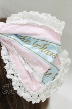 画像2: BABY,THE STARS SHINE BRIGHT / ねこくみゃちゃんからのPresent Ribbonカチューシャ  ピンク H-25-12-23-1072-BA-AC-NS-ZH