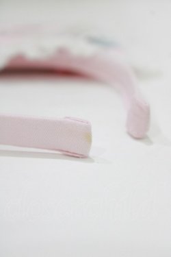 画像4: BABY,THE STARS SHINE BRIGHT / ねこくみゃちゃんからのPresent Ribbonカチューシャ  ピンク H-25-12-23-1072-BA-AC-NS-ZH