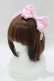 画像1: Angelic Pretty / プティミルフィーユリボンカチューシャ  ピンク H-25-12-23-1074-AP-AC-NS-ZH (1)
