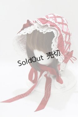 画像1: BABY,THE STARS SHINE BRIGHT / スピンドールボンネット  エンジ H-25-12-23-1075-BA-AC-NS-ZH