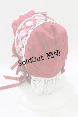 画像3: BABY,THE STARS SHINE BRIGHT / スピンドールボンネット  エンジ H-25-12-23-1075-BA-AC-NS-ZH