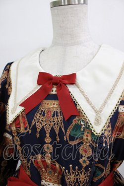 画像5: Angelic Pretty / British Crownワンピース FREE ネイビー H-25-12-23-1007-AP-OP-YZ-ZH