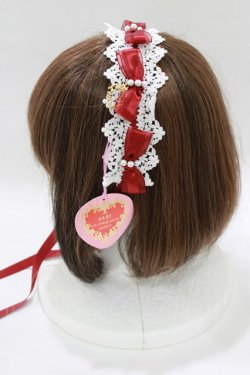 画像2: BABY,THE STARS SHINE BRIGHT / Fairy flowersヘッドドレス  エンジ H-25-12-23-1076-BA-AC-NS-ZH