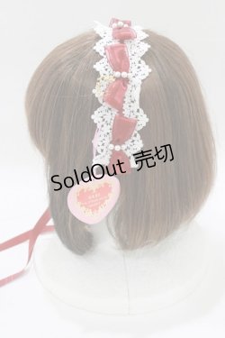 画像2: BABY,THE STARS SHINE BRIGHT / Fairy flowersヘッドドレス  エンジ H-25-12-23-1076-BA-AC-NS-ZH