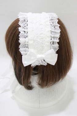 画像2: BABY,THE STARS SHINE BRIGHT / くみゃちゃんのLovely Paradeヘッドドレス  オフ白 H-25-12-23-1077-BA-AC-NS-ZH